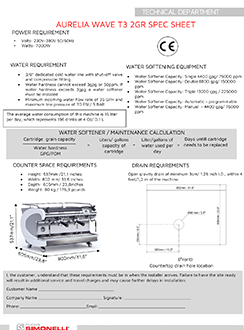 NUOVA SIMONELLI - AURELIA WAVE T3 2GR