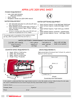 NUOVA SIMONELLI - APPIA LIFE 2GR